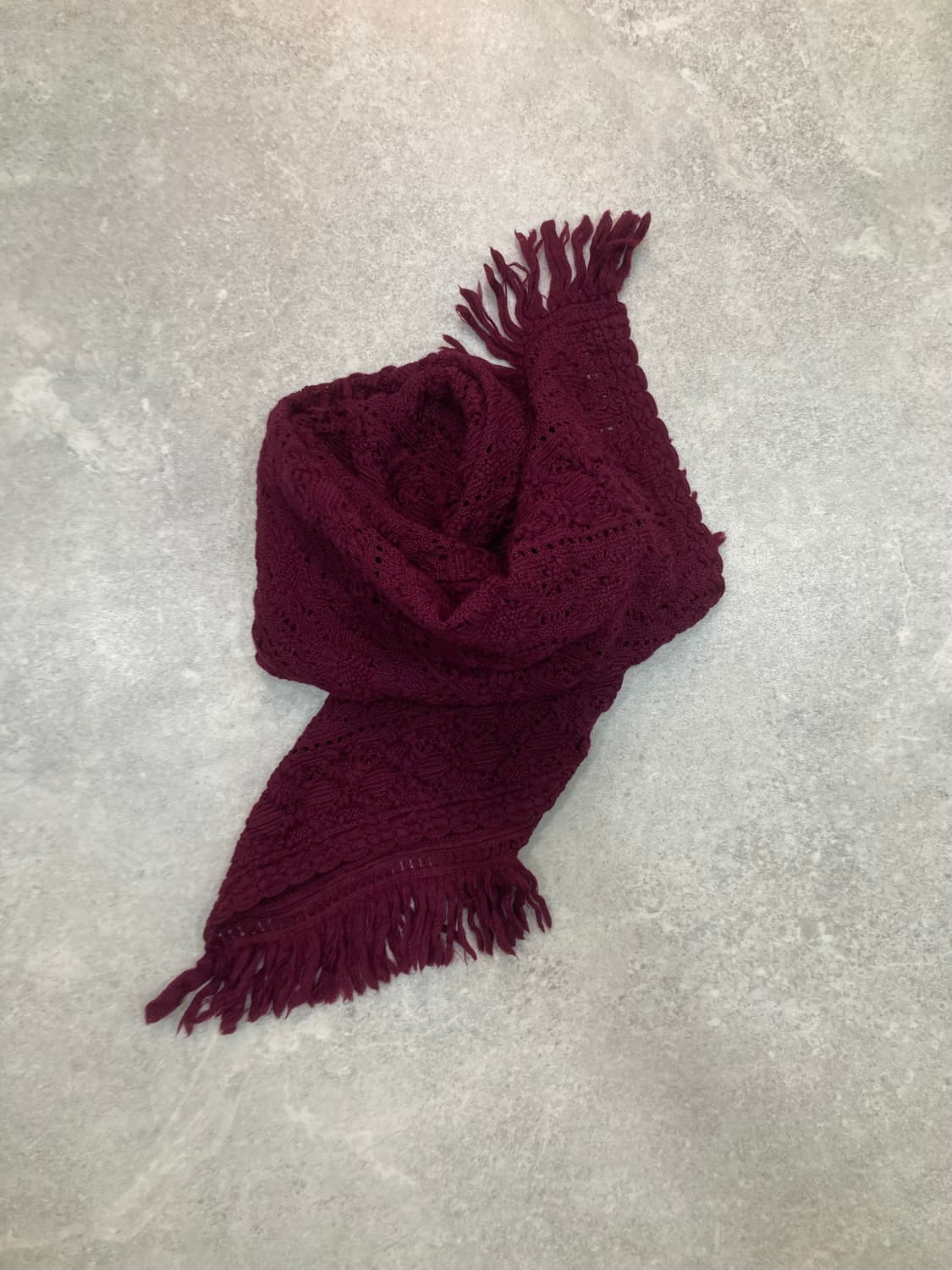 이세이미야케 IS wool100% 사각 숄/목도리 상품이미지1