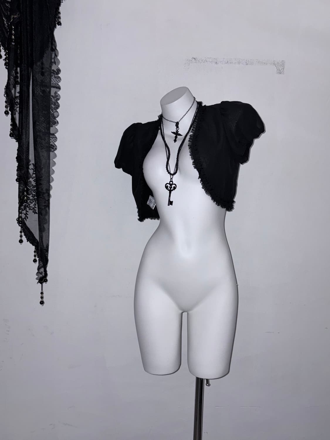 고딕앤젤세트 고스 다크페어리 3pcs 레이스, 볼레로, 코르셋 상품이미지10