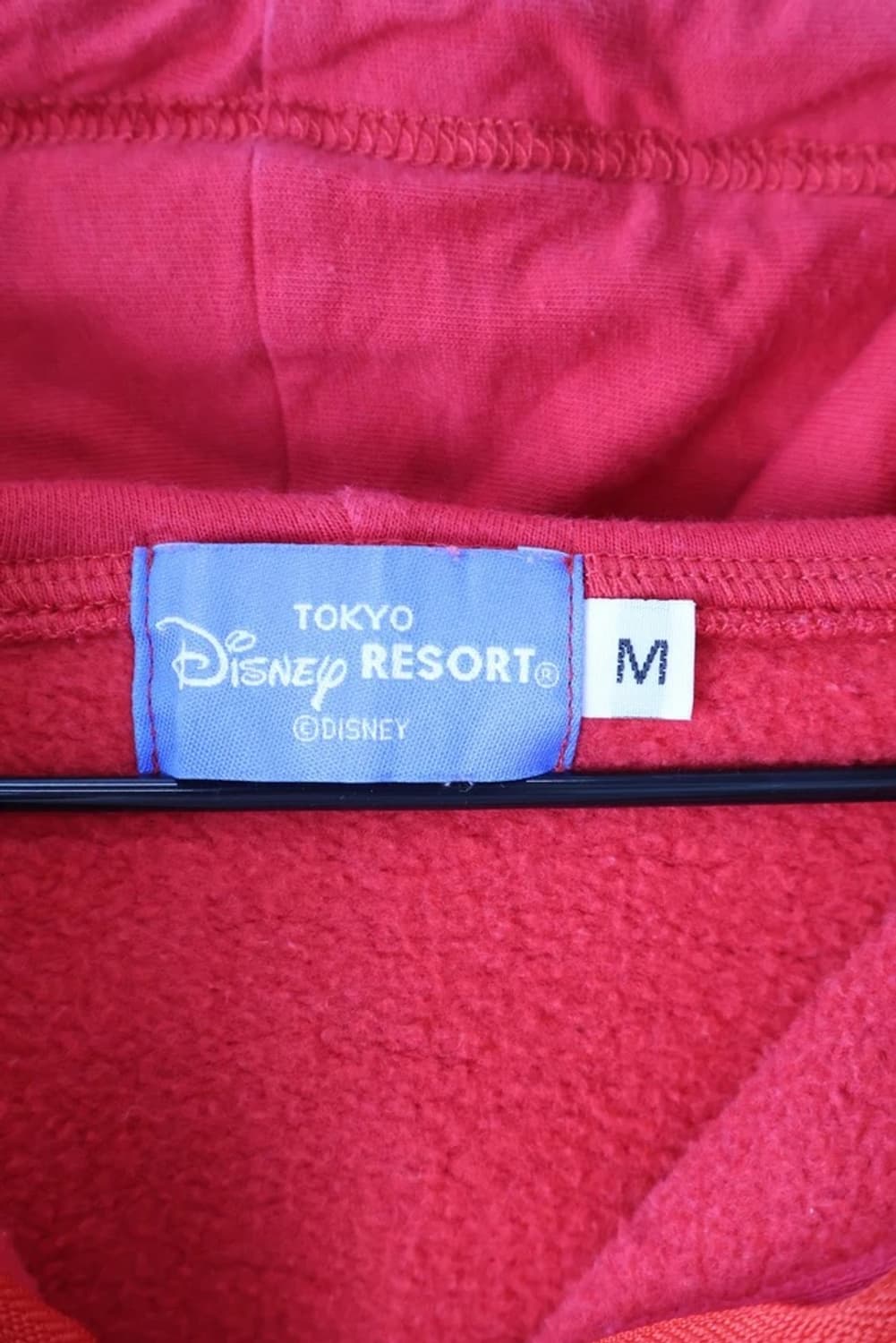Tokyo Disney Minnie Zip Hoodie Red 상품이미지5