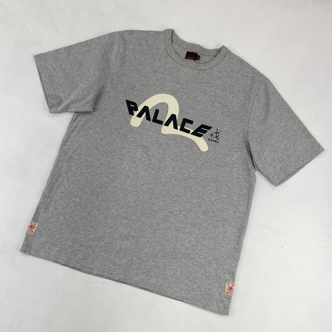 팔라스 x 에비수 빅로고 그레이 하프 티 (105) 상품이미지1