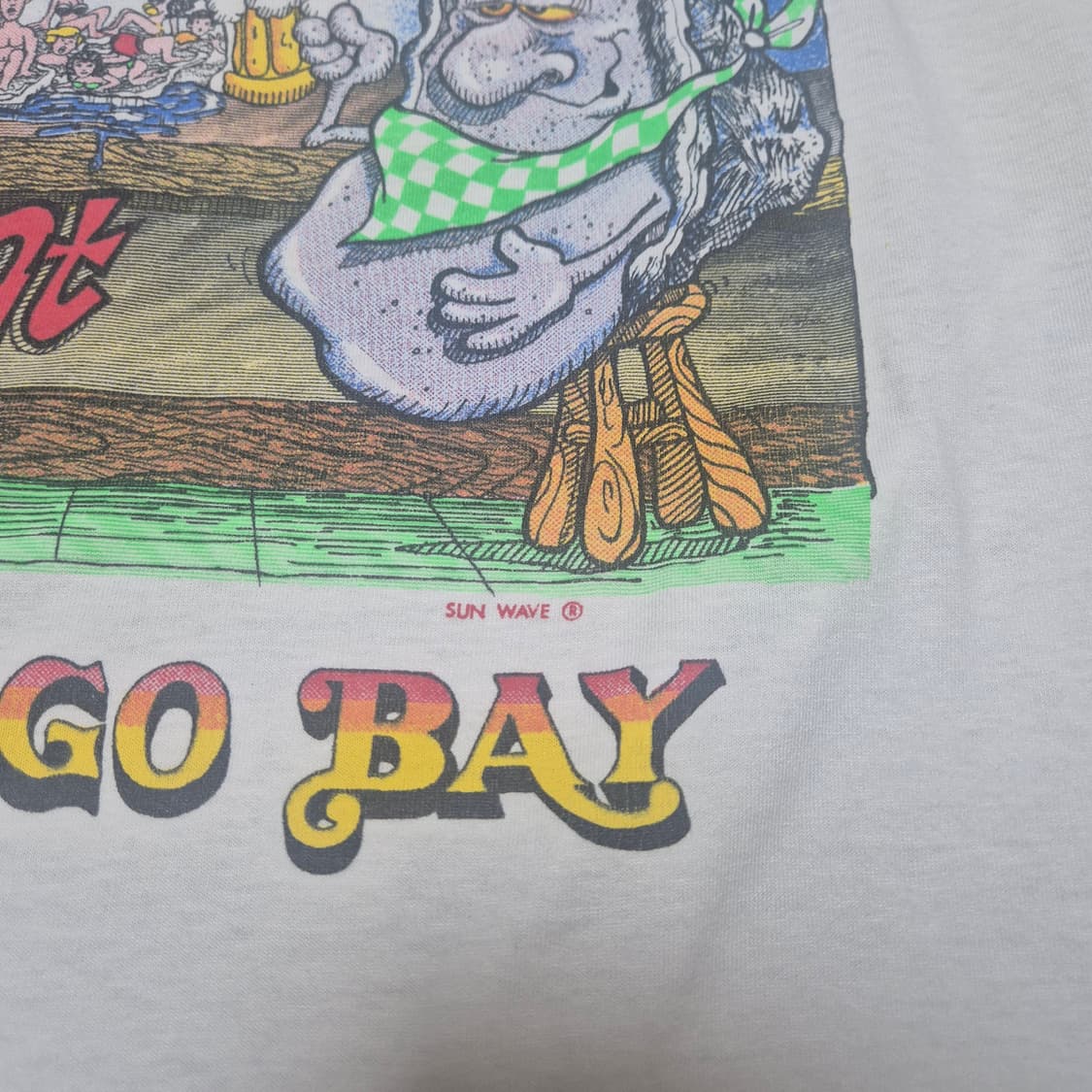 90s Screen Stars 그래픽 싱글스티치 티셔츠 (XL) 상품이미지8