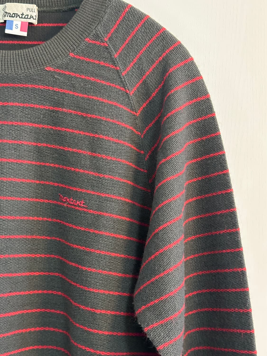 회색 단가라 맨투맨 상품이미지4