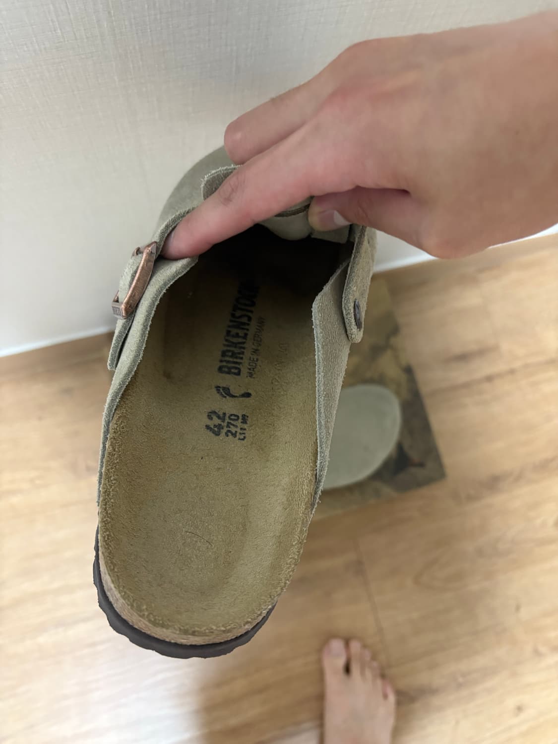 (42) 버켄스탁 보스턴 타우페 상품이미지3