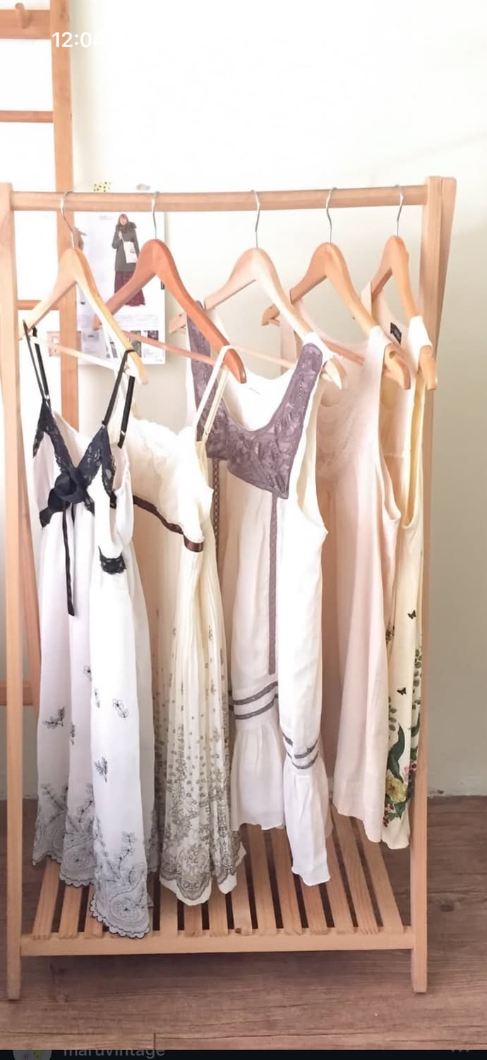 마루 빈티지 아이보리 쉬폰 원피스 상품이미지1