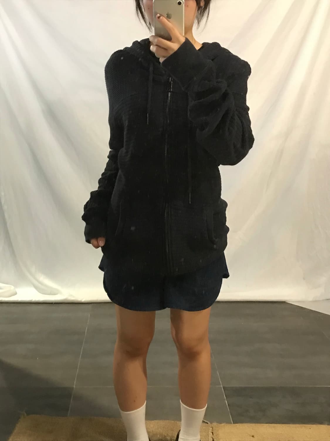 Diesel knit oversize hoodie zip-up 상품이미지7