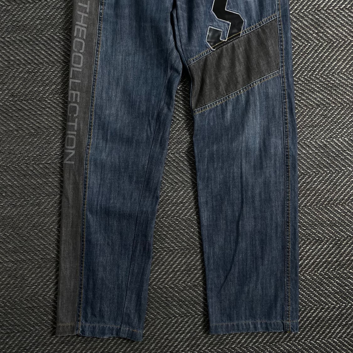 00s 후부 올드스쿨 자수 빅로고 데님 팬츠o 3060 상품이미지2
