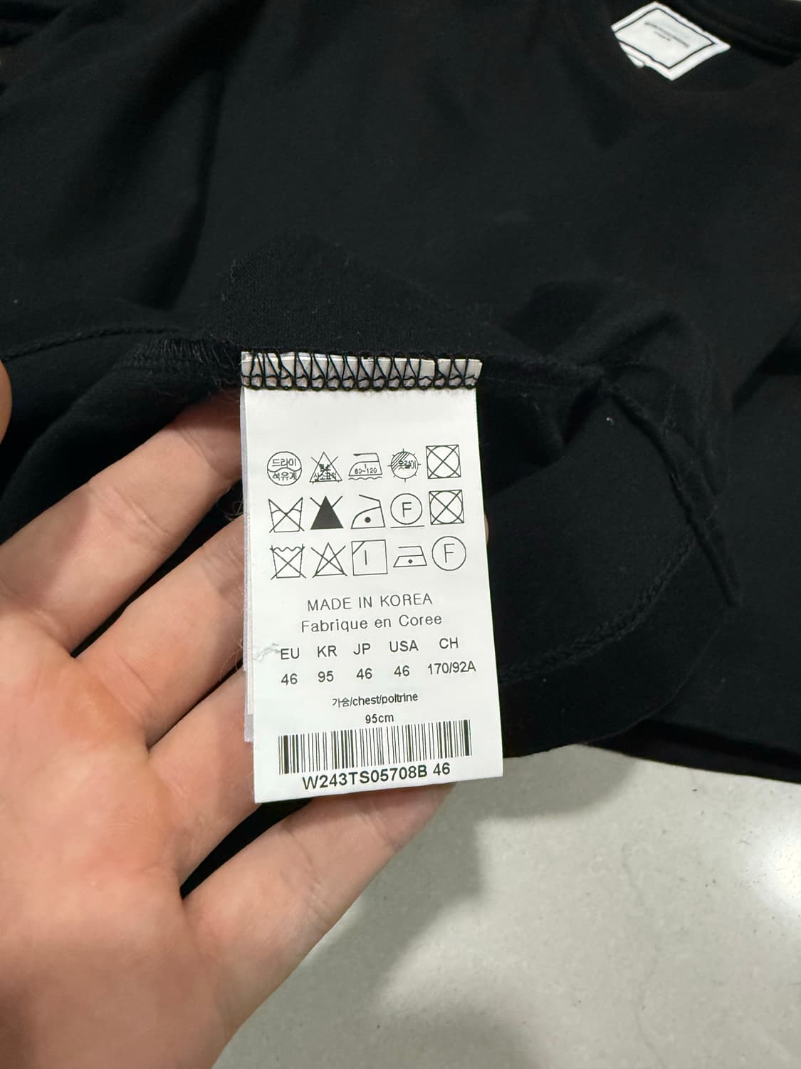 [당일출고,46사이즈] 우영미 플라워 반팔 상품이미지5