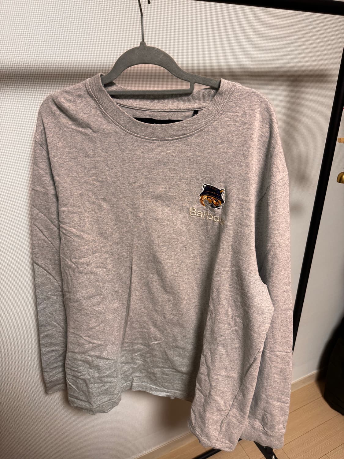 메종키츠네X바버 롱슬리브(XL) 상품이미지1