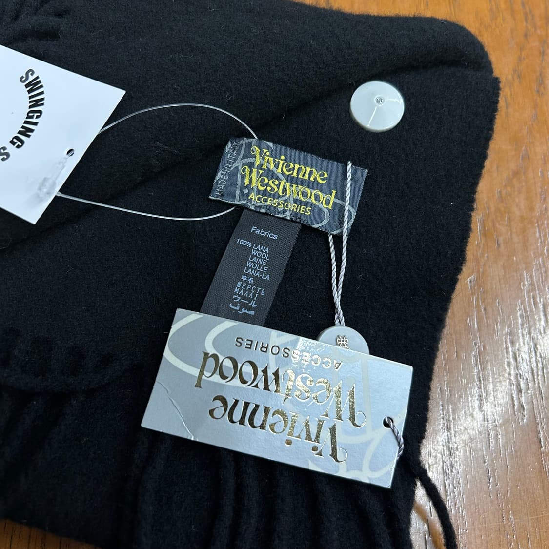 Vivienne Westwood embroidered Muffler 상품이미지3