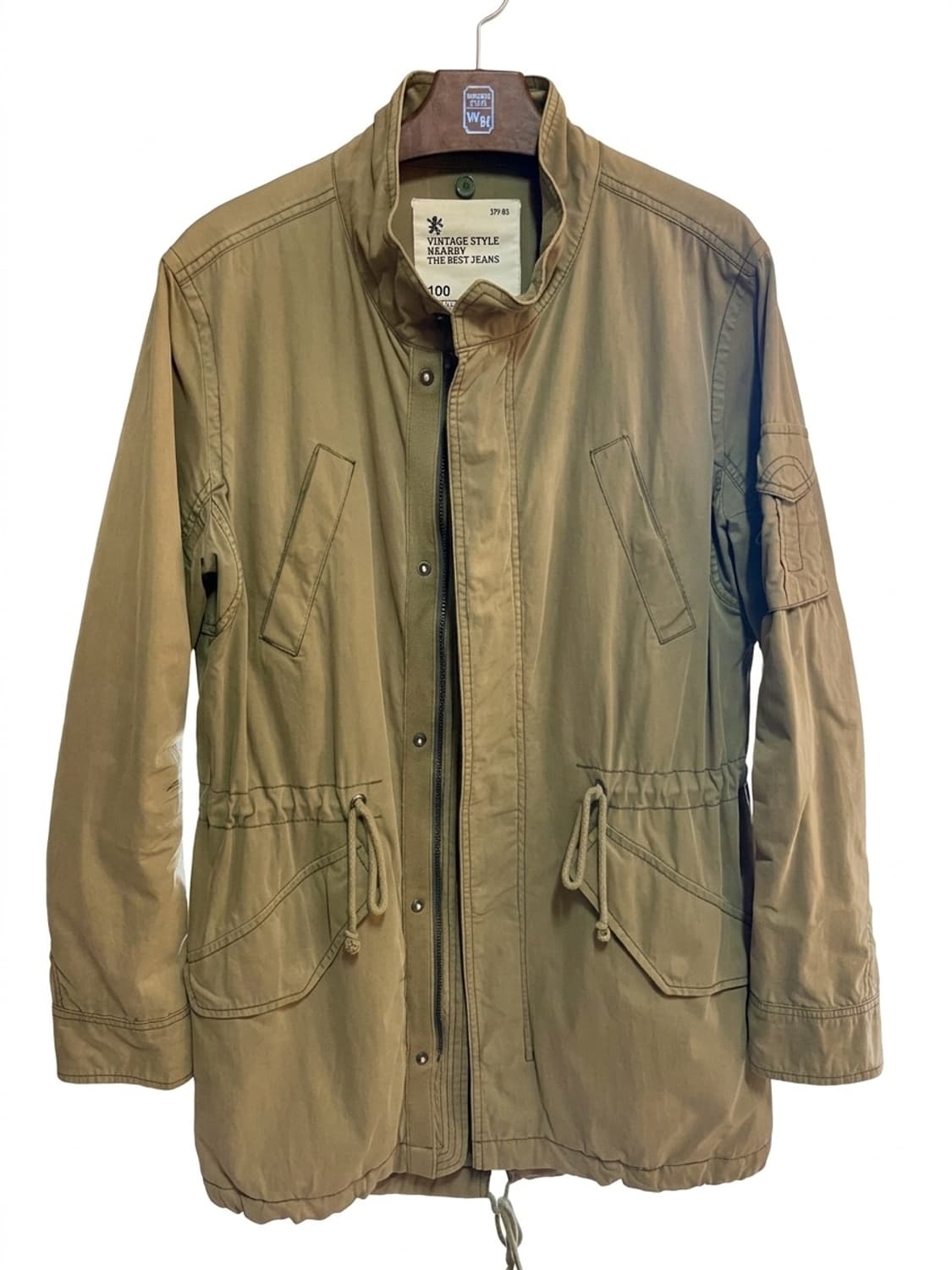 빈티지 야상 자켓 (카키 / 사이즈 100) 상품이미지1