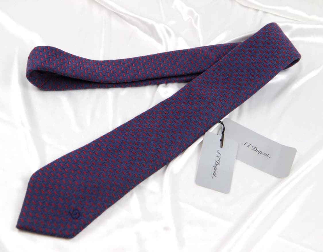  듀퐁 8cm 미사용 울 니트 남자 명품 넥타이 S.T. DUPONT 상품이미지2