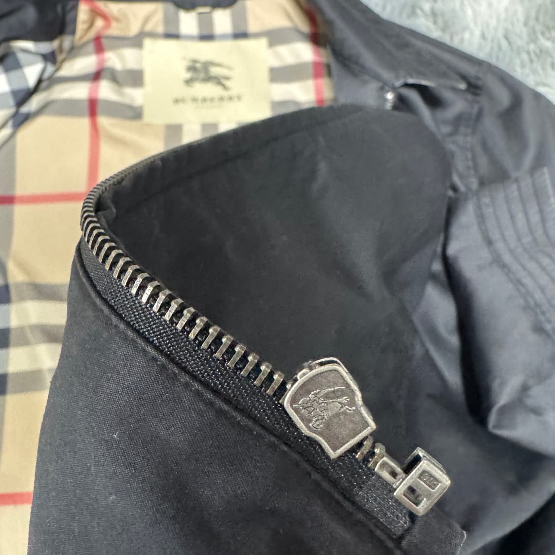 버버리  블루종  자켓 L사이즈  상품이미지7