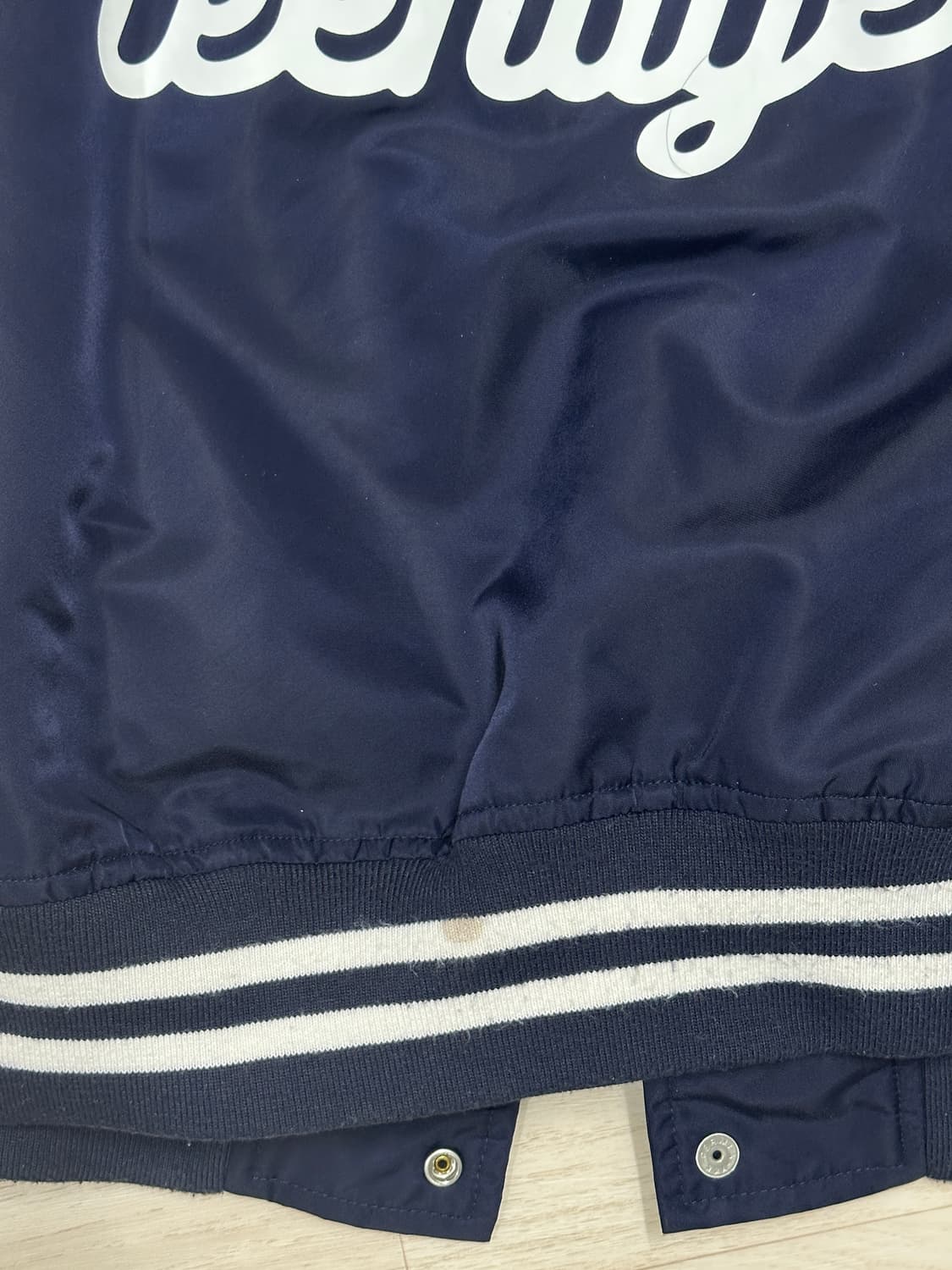 휴먼메이드 바시티 자켓 네이비 L 상품이미지3