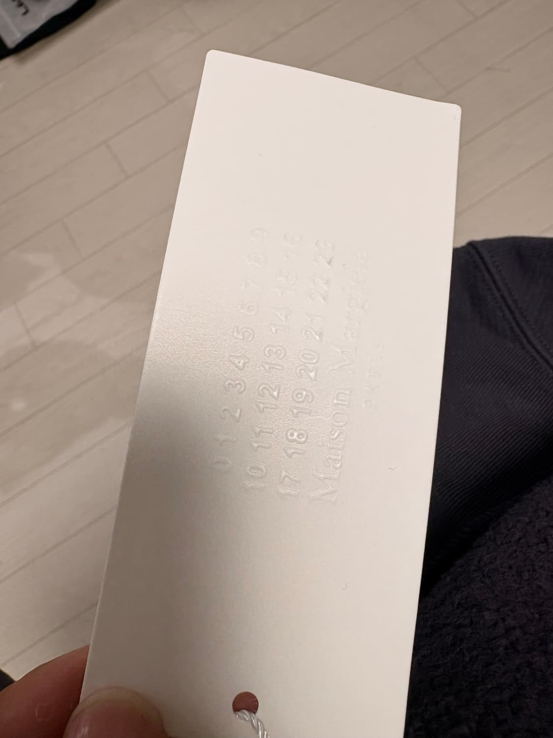 메종 마르지엘라 4 스티치 후드 바이올렛 L사이즈 상품이미지4