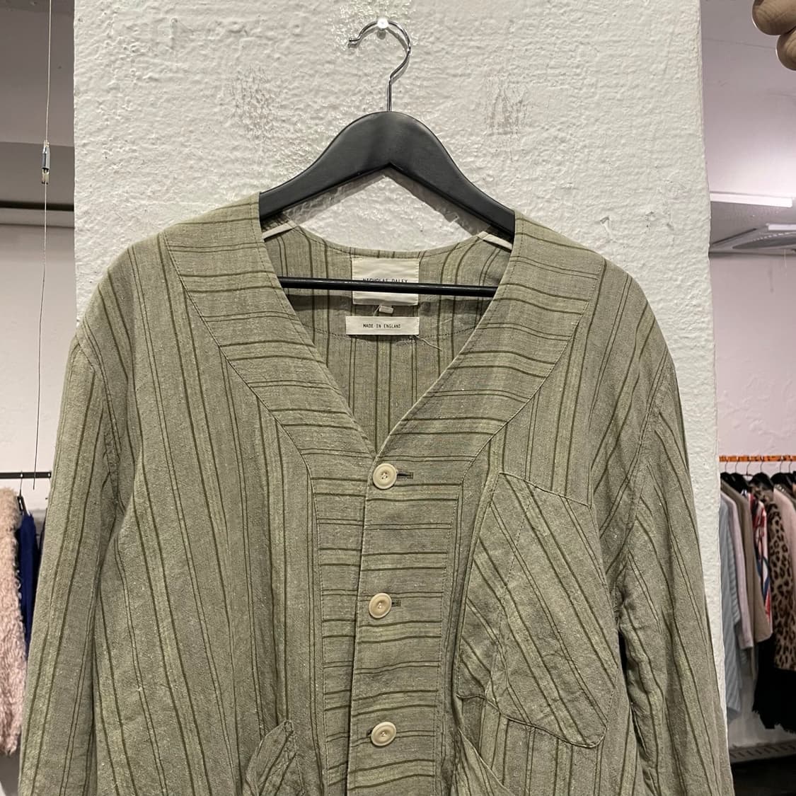니콜라스 데일리 (Nicholas Daley) 리넨 자켓 상품이미지2