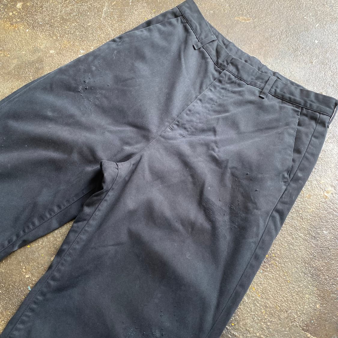 (2) 안셀름 데미지 와이드 치노 팬츠 상품이미지2