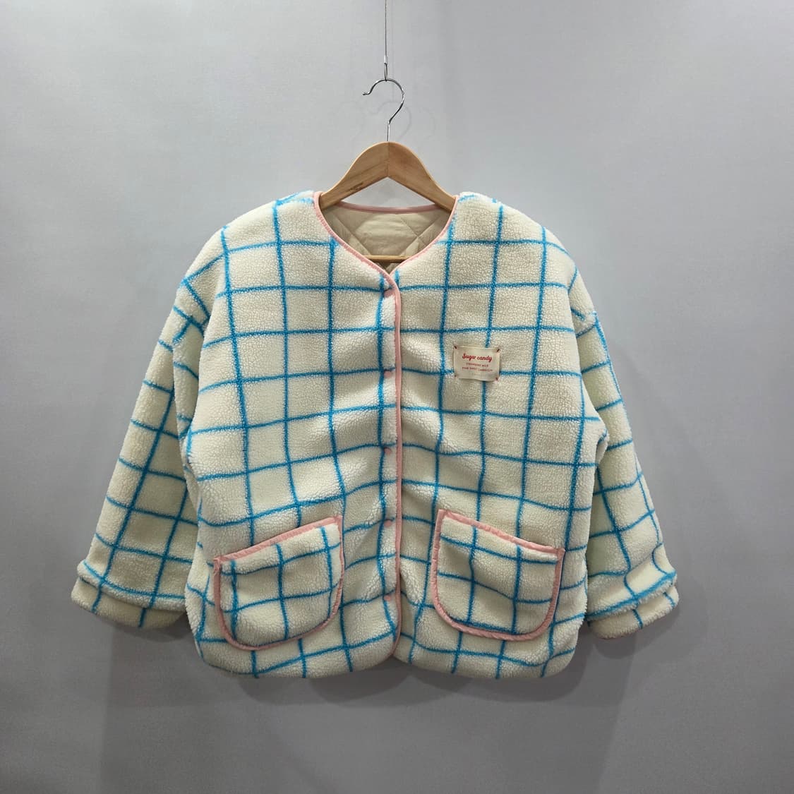 로아앤제인 보조개 키즈 리버시블 양털 플리스 자켓 11/12Y 상품이미지5