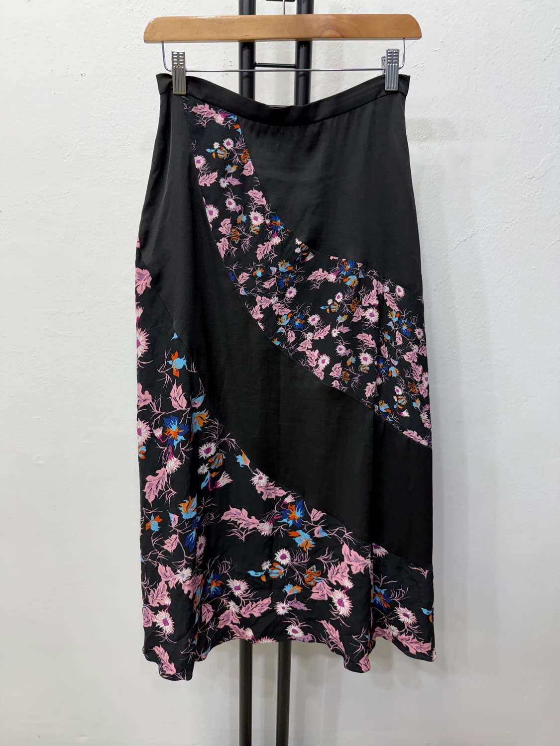 정품) 산드로 여성 꽃무늬 패턴 롱 스커트 2 상품이미지5