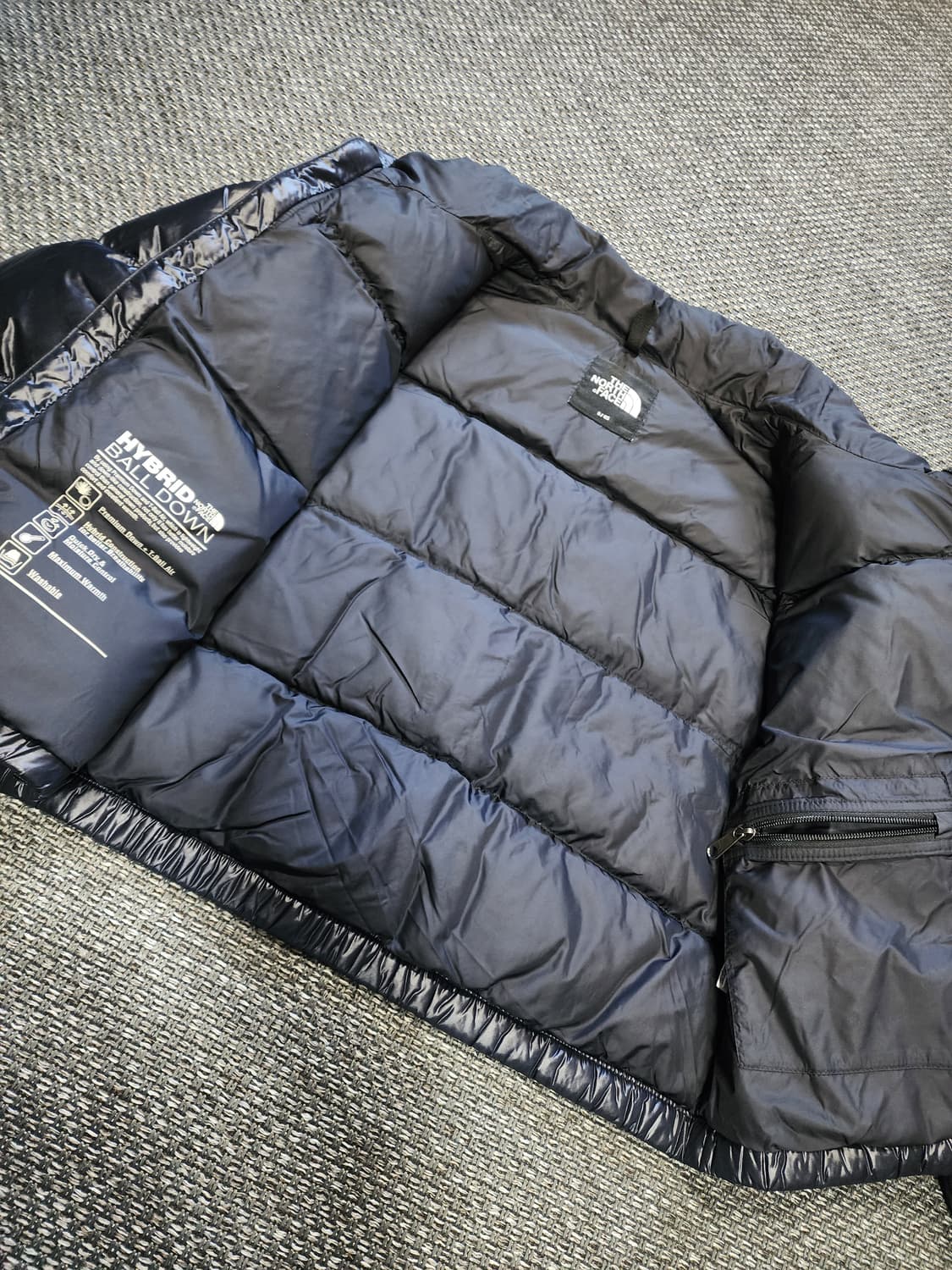 노스페이스 여성 눕시 하이브리드 볼 다운 패딩 85 S 상품이미지8