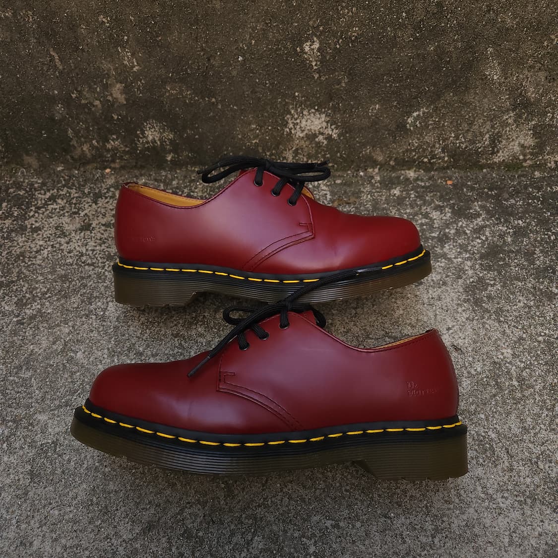 [5UK] 닥터마틴 1461 체리레드 3홀 (240~245) 상품이미지3