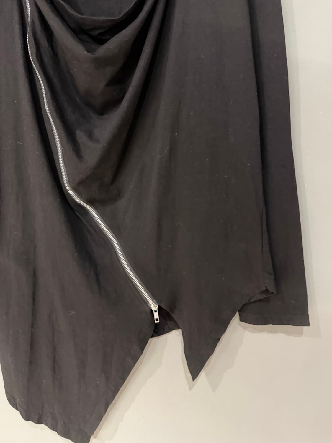 Archive side zipper drape hood zip-up  상품이미지9