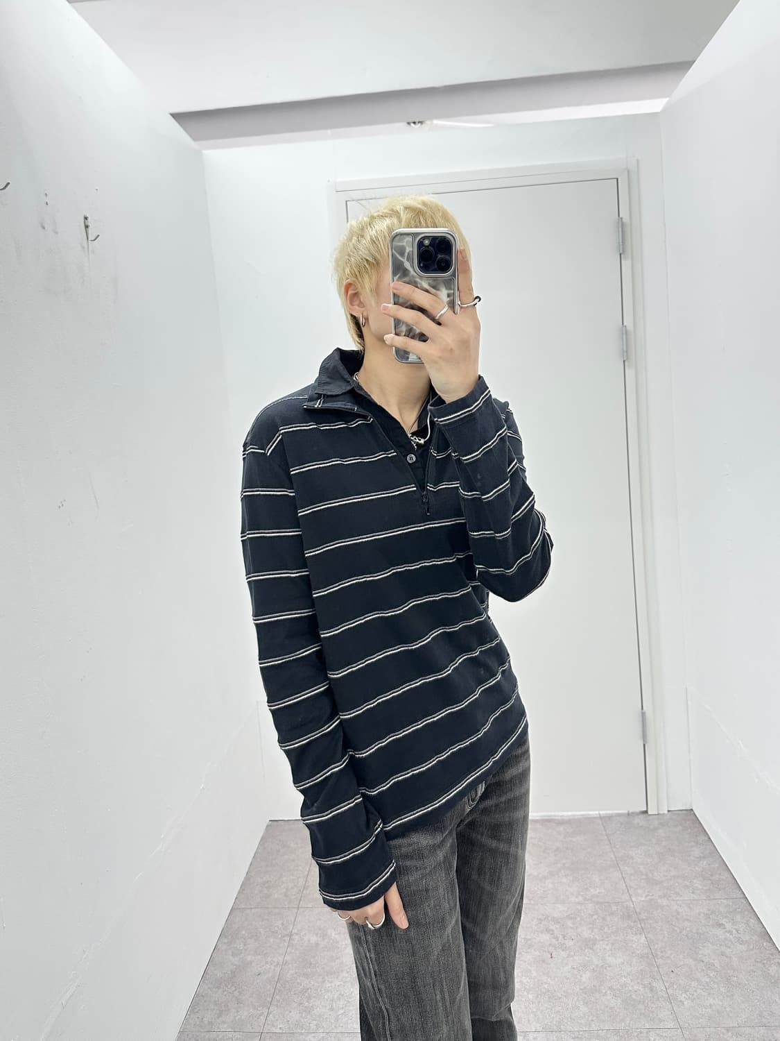 Comme Ca Ism fake layered shirts sleeve 상품이미지1