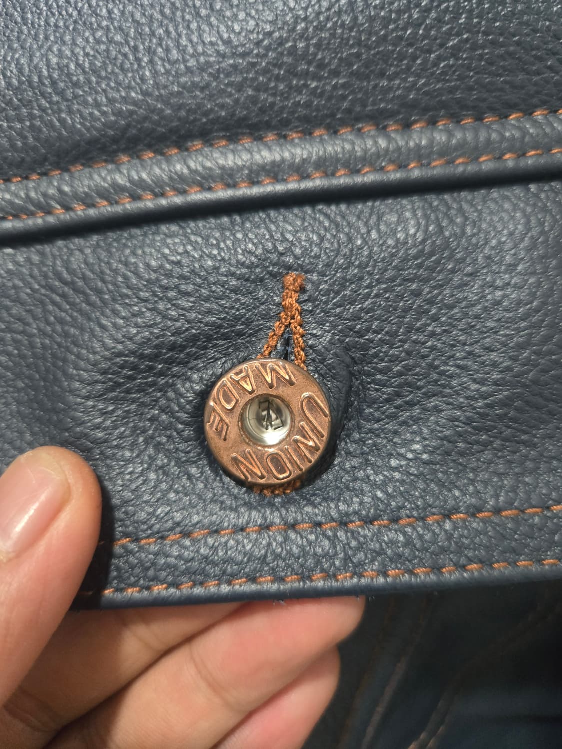 Curphey leather Jacket union made 105 상품이미지3