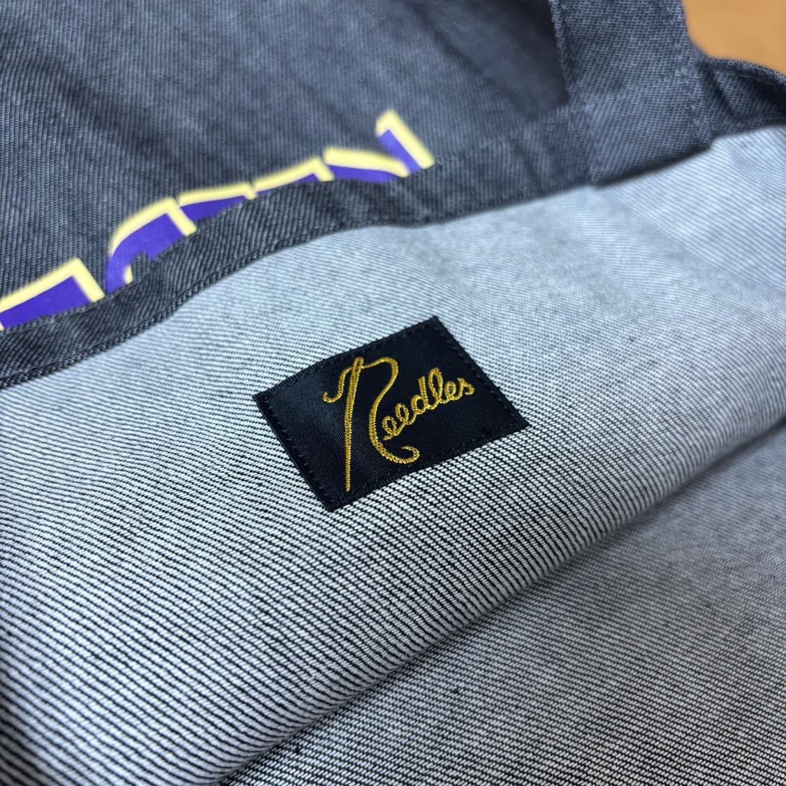 Needles 니들스 니들즈 그로서리 블랙 토트백 가방 (Black) 상품이미지6