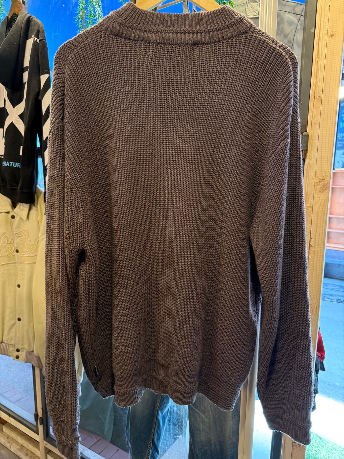 스컬프터 퍼플 니트 상품이미지4