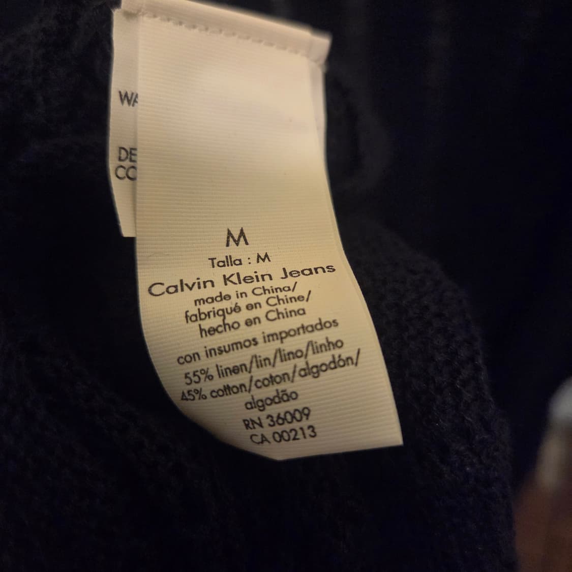 CK 캘빈클라인 반팔 니트 가디건 상품이미지7