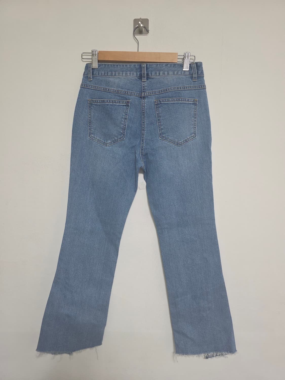 산드로 Sandro 컷팅 데님 팬츠 블루 26~27 상품이미지2