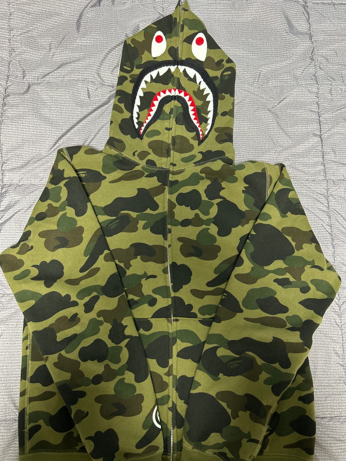 베이프 샤크후드 녹계 상품이미지1