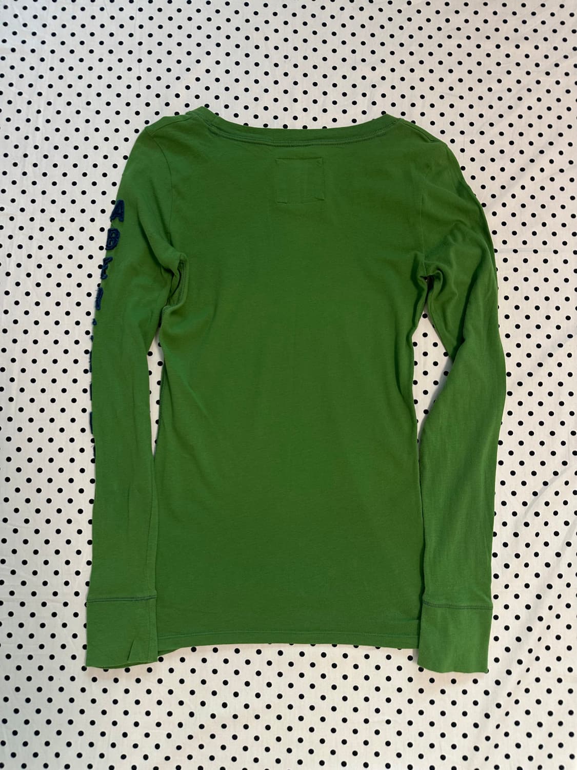 아베크롬비 로고패치 롱 슬리브 y2k 갸루 상품이미지3