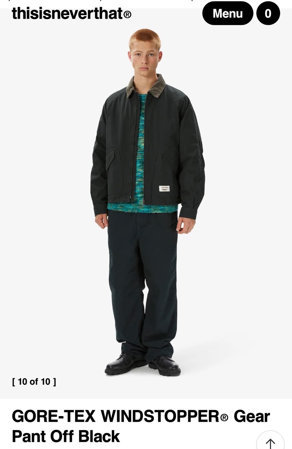 this is never that gore tex windstopper 상품이미지1