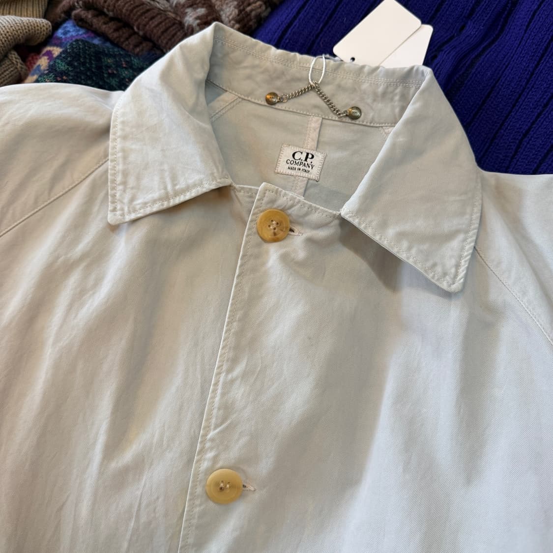 CP COMAPNY 씨피컴퍼니 이탈리아생산 중기장 코트 자켓 L XL 상품이미지2