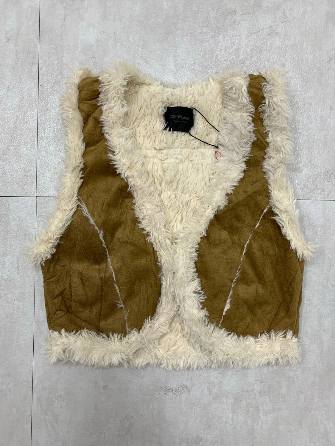 Cornflake 무스탕 베스트 #627 상품이미지1