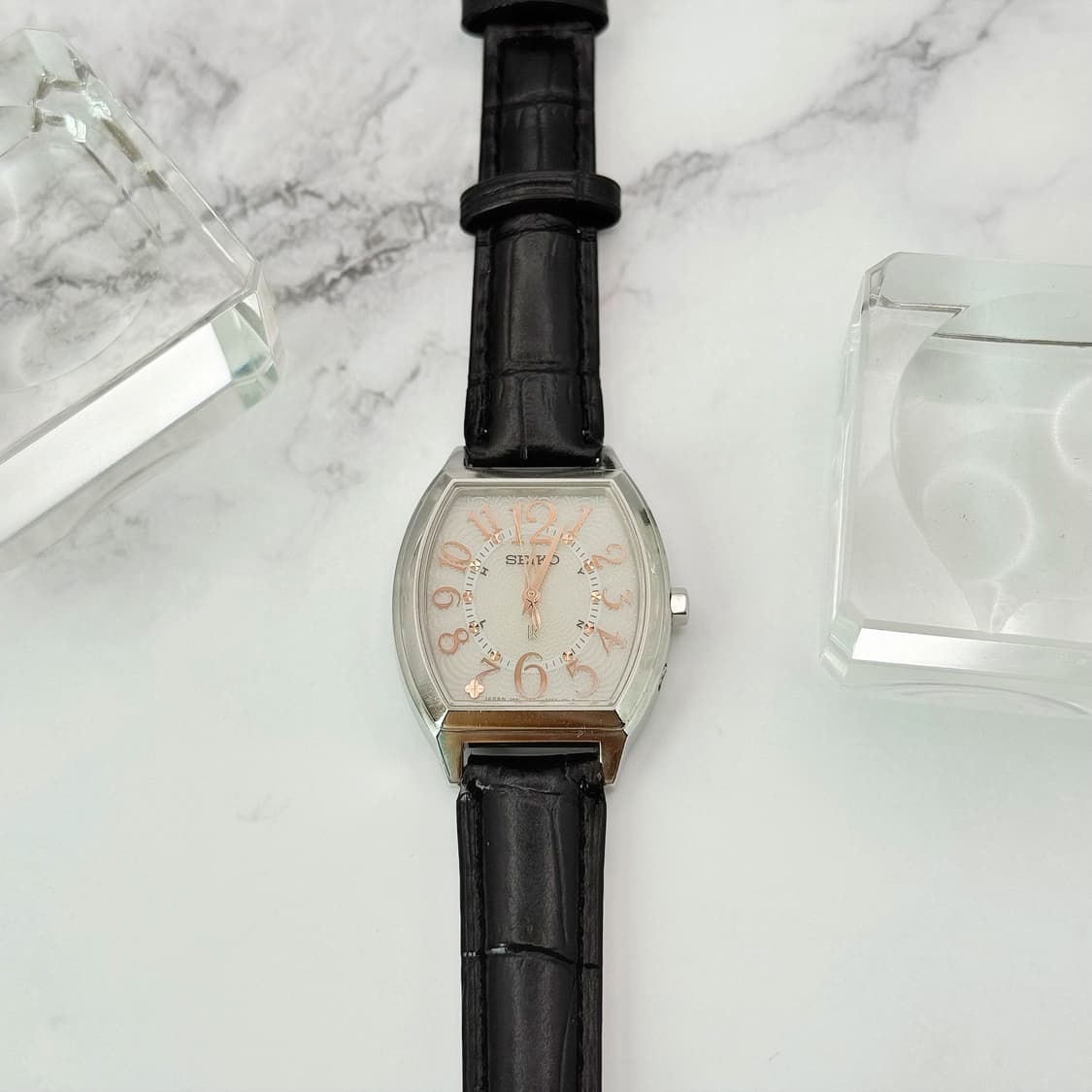 80s90s 빈티지 세이코 루키아 기요쉐 패턴 썬레이 워치 상품이미지7