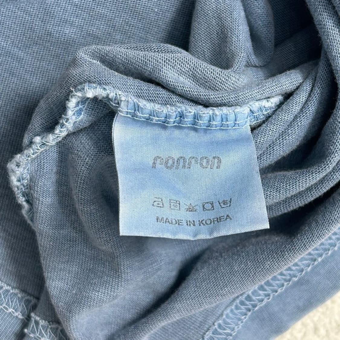 RONRON 피그먼트 베어 반팔 F 상품이미지7