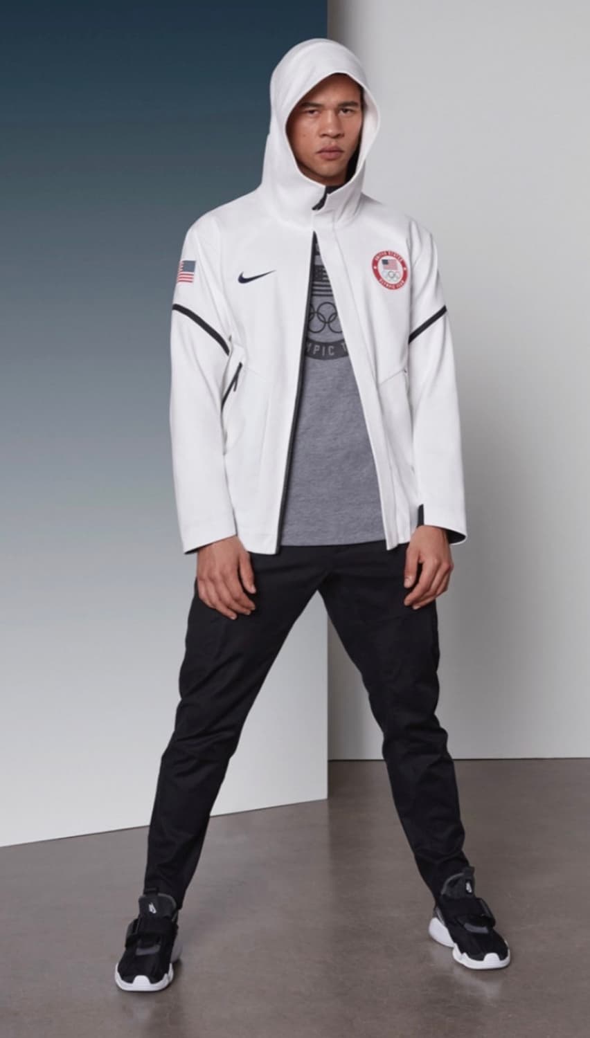 나이키 테크 플리스 올림픽 팀 USA 윈드러너 재킷 s 새상품 상품이미지3