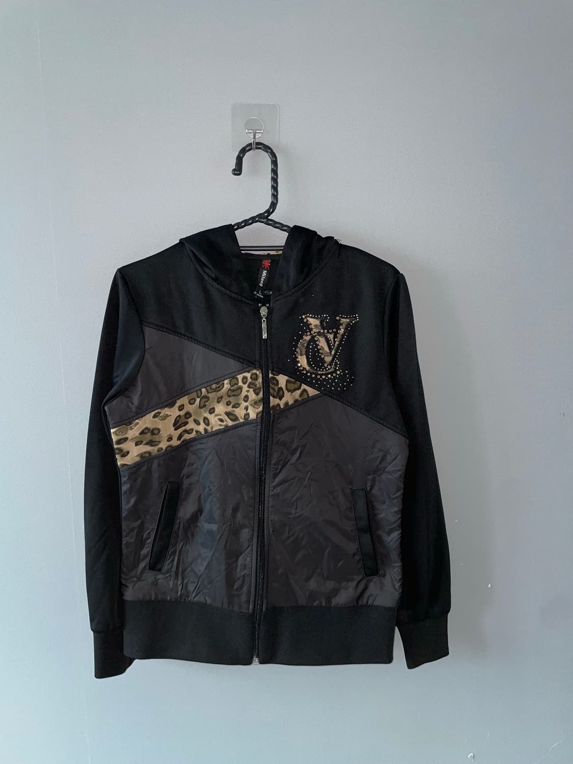 Y2k kitsch Leopard hood 상품이미지4