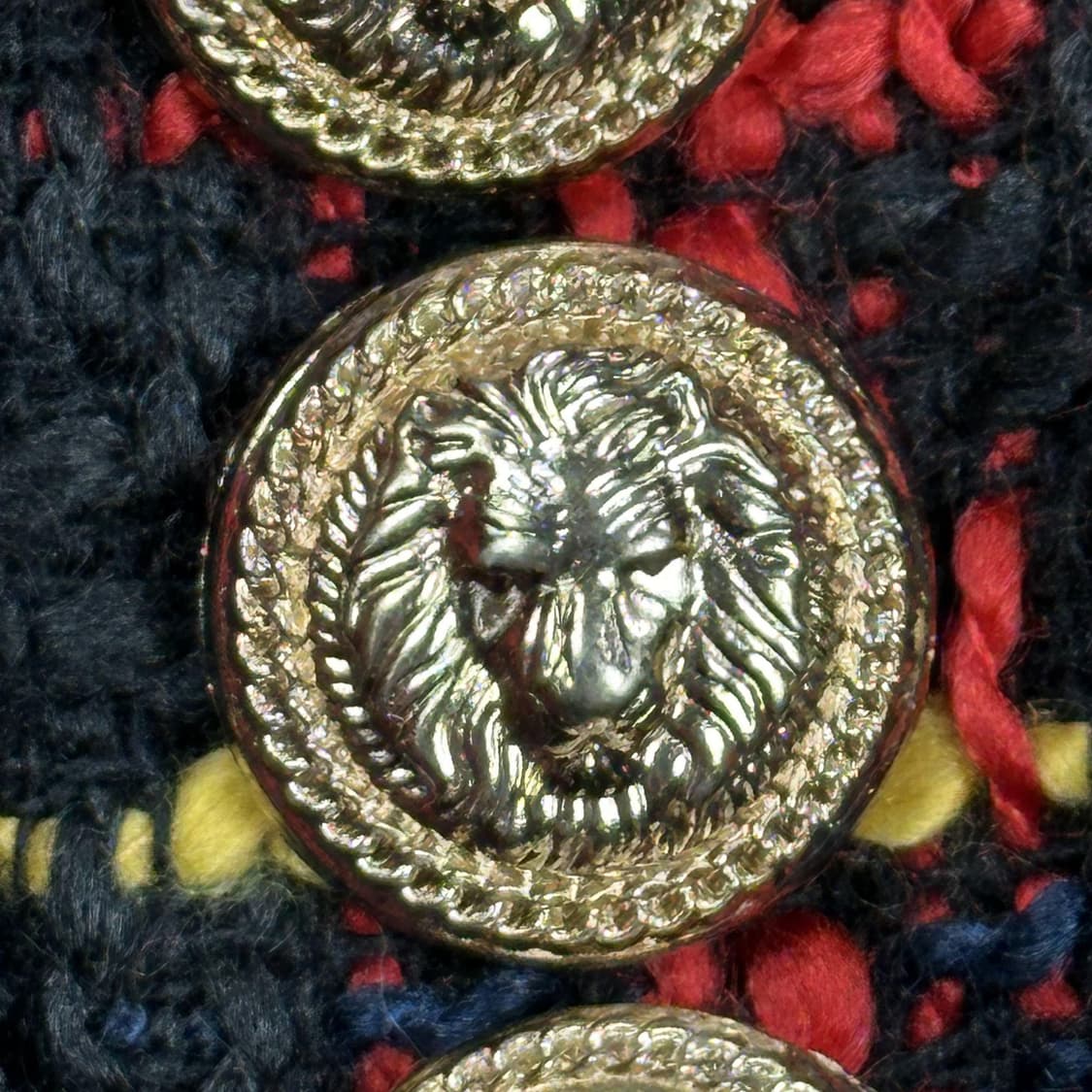 VTG 빈티지 트위드 체크 블레이저 자켓 (L 여성추천) 상품이미지4