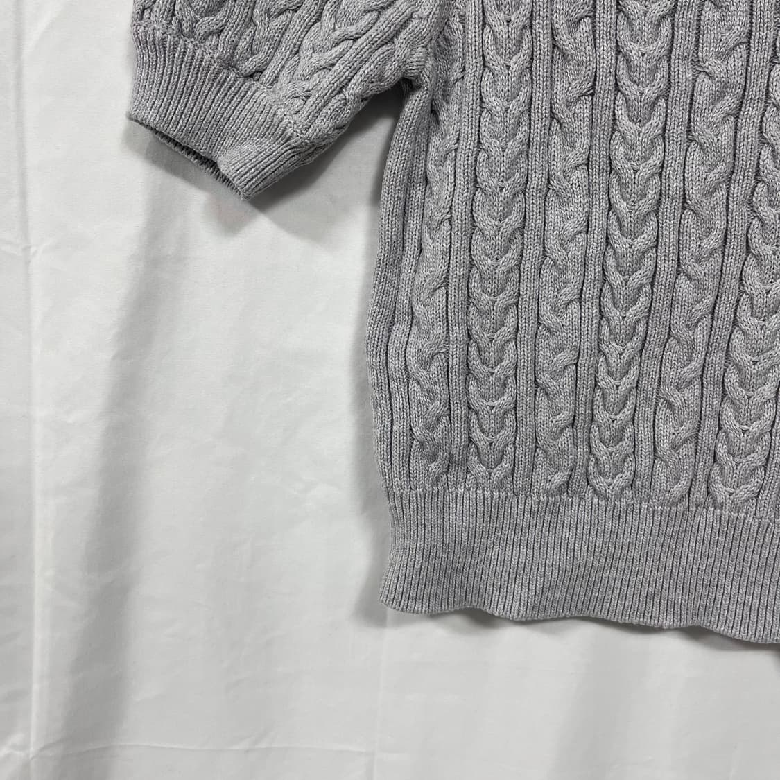 구호플러스 캐시미어 블렌드 케이블 니트 상품이미지6