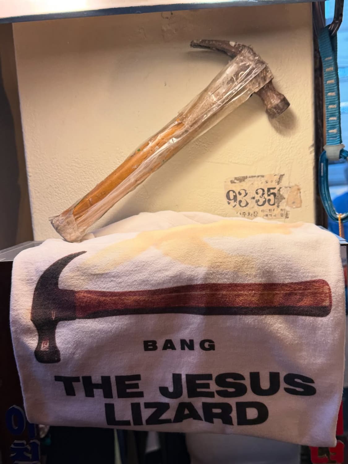 🔨 THE JESUS LIZARD 빈티지 “BANG” 티셔츠 상품이미지3