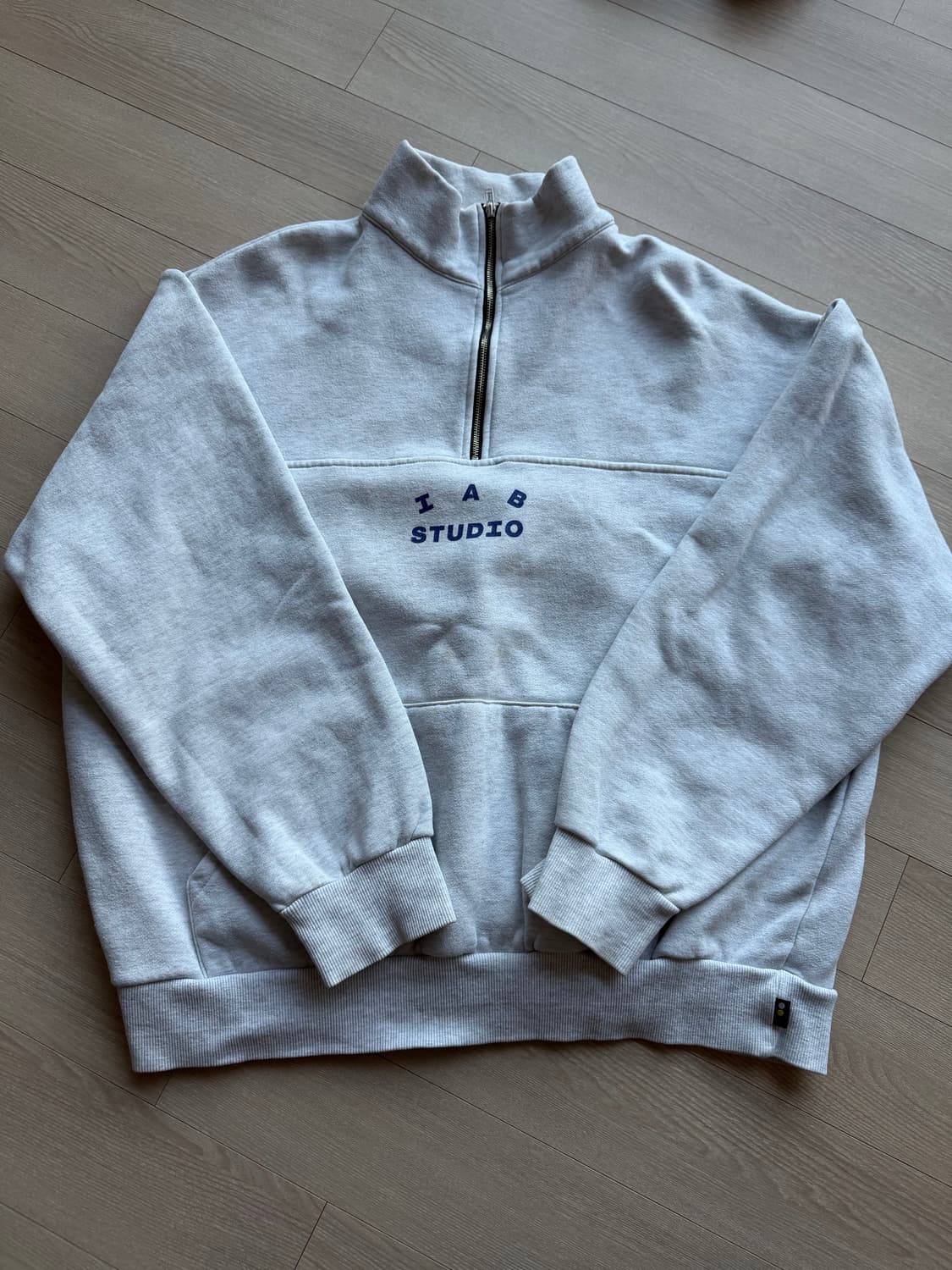 IAB studio 반집업 라이트 그레이 M(택포) 상품이미지1