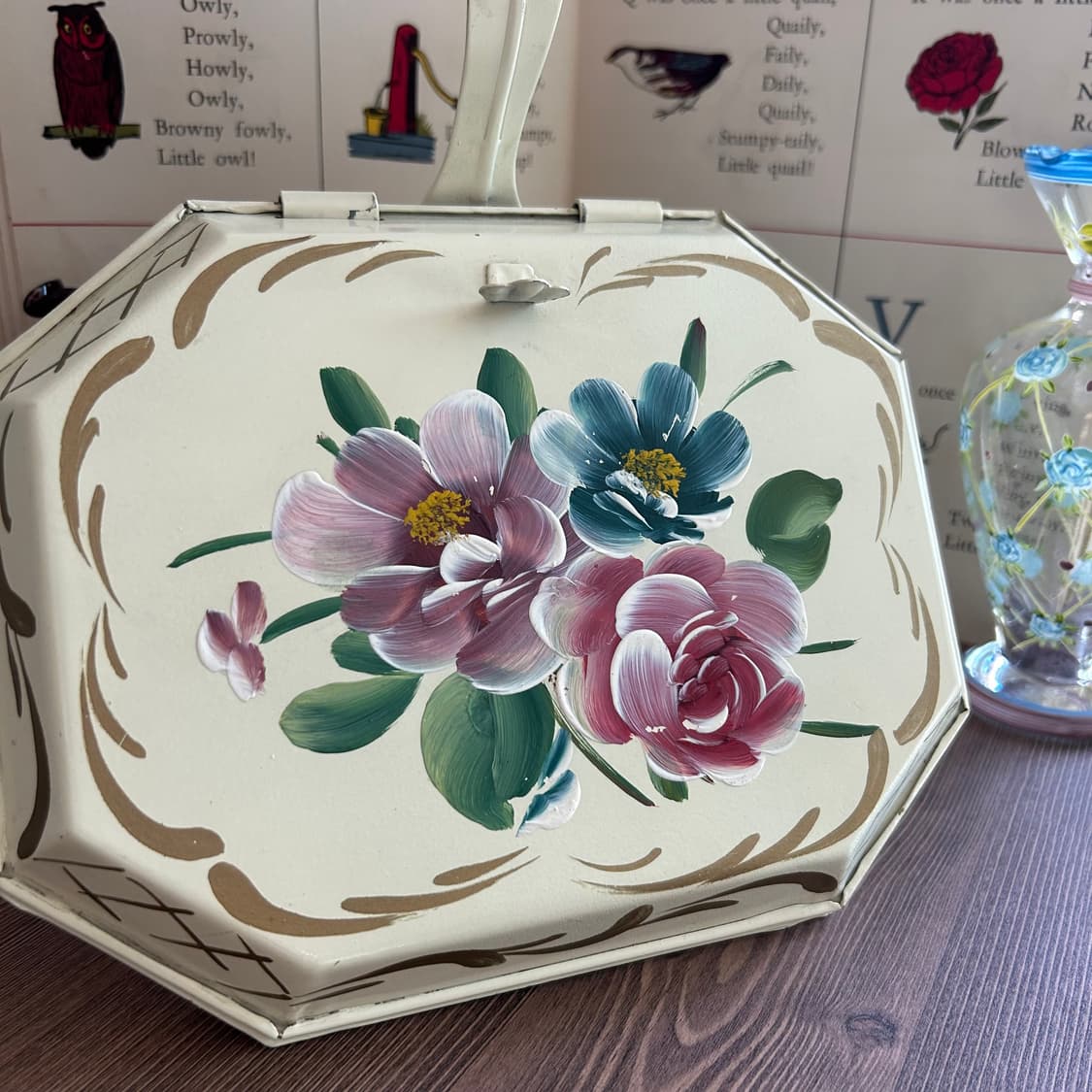 빈티지 쉐비시크 핸드페인티드 버틀러 소품 상품이미지9