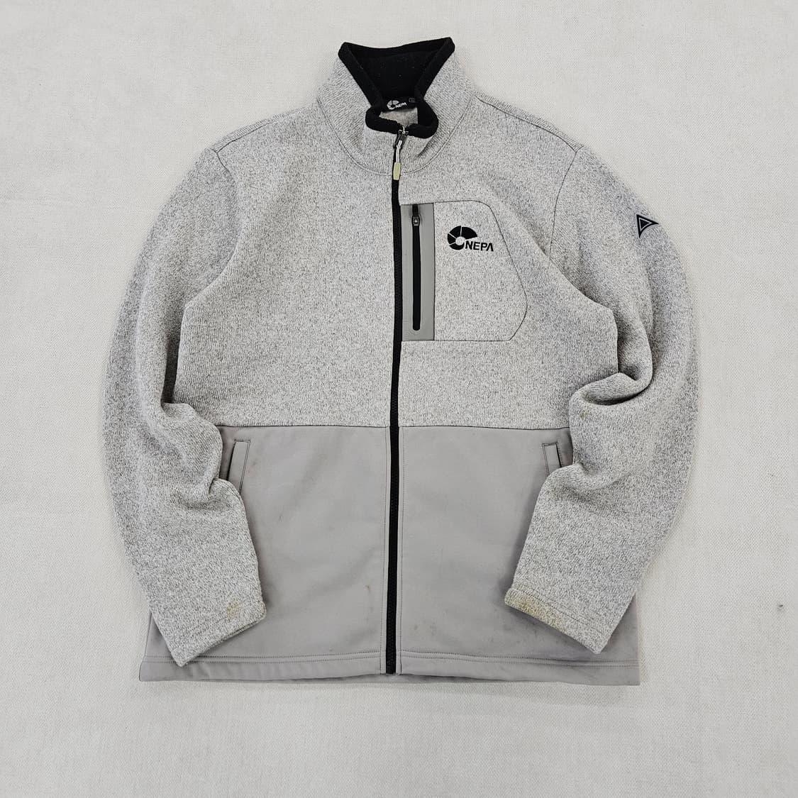 [100(L)] 네파 니트 후리스 집업 자켓 0115YH1 상품이미지2