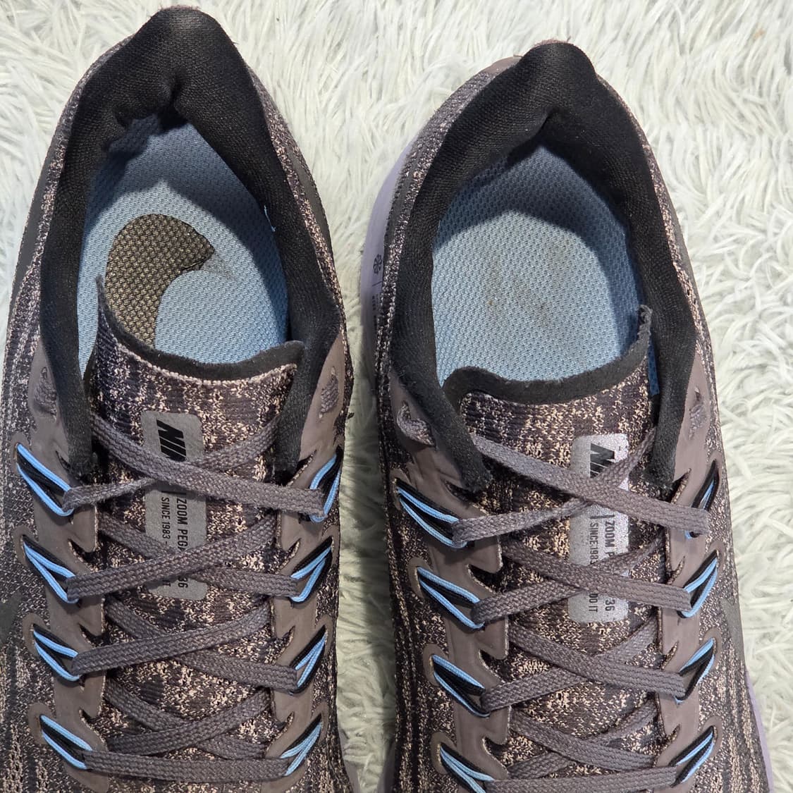 8q-29:나이키 에어 줌 페가수스 35 그레이 (270) 상품이미지6