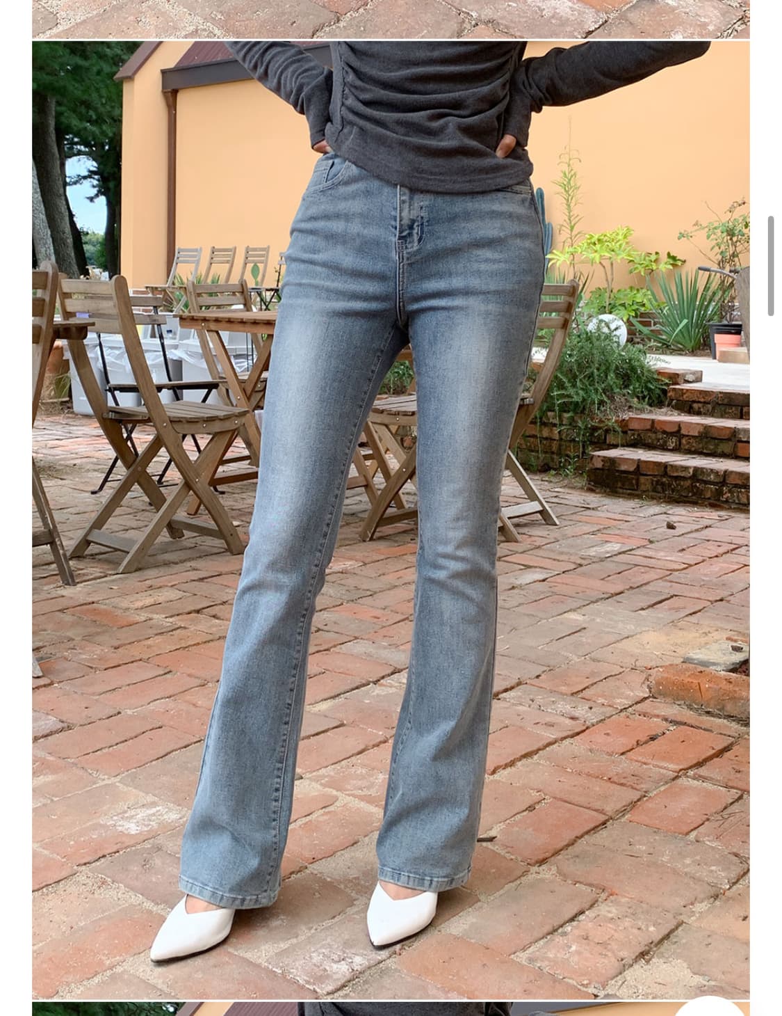 그레이시 연청 부츠컷 S 롱버전 슬림핏 | 리뷰 9999+ 상품이미지1