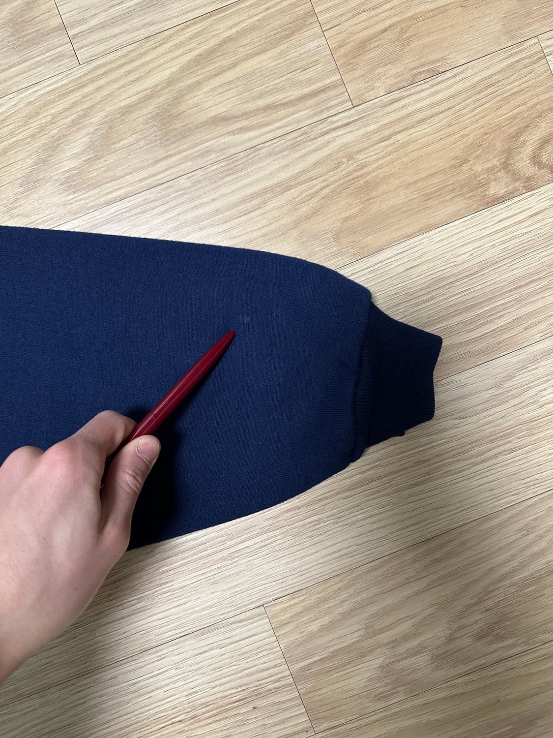 00s 빈티지 러셀 후드 네이비 XL 상품이미지7