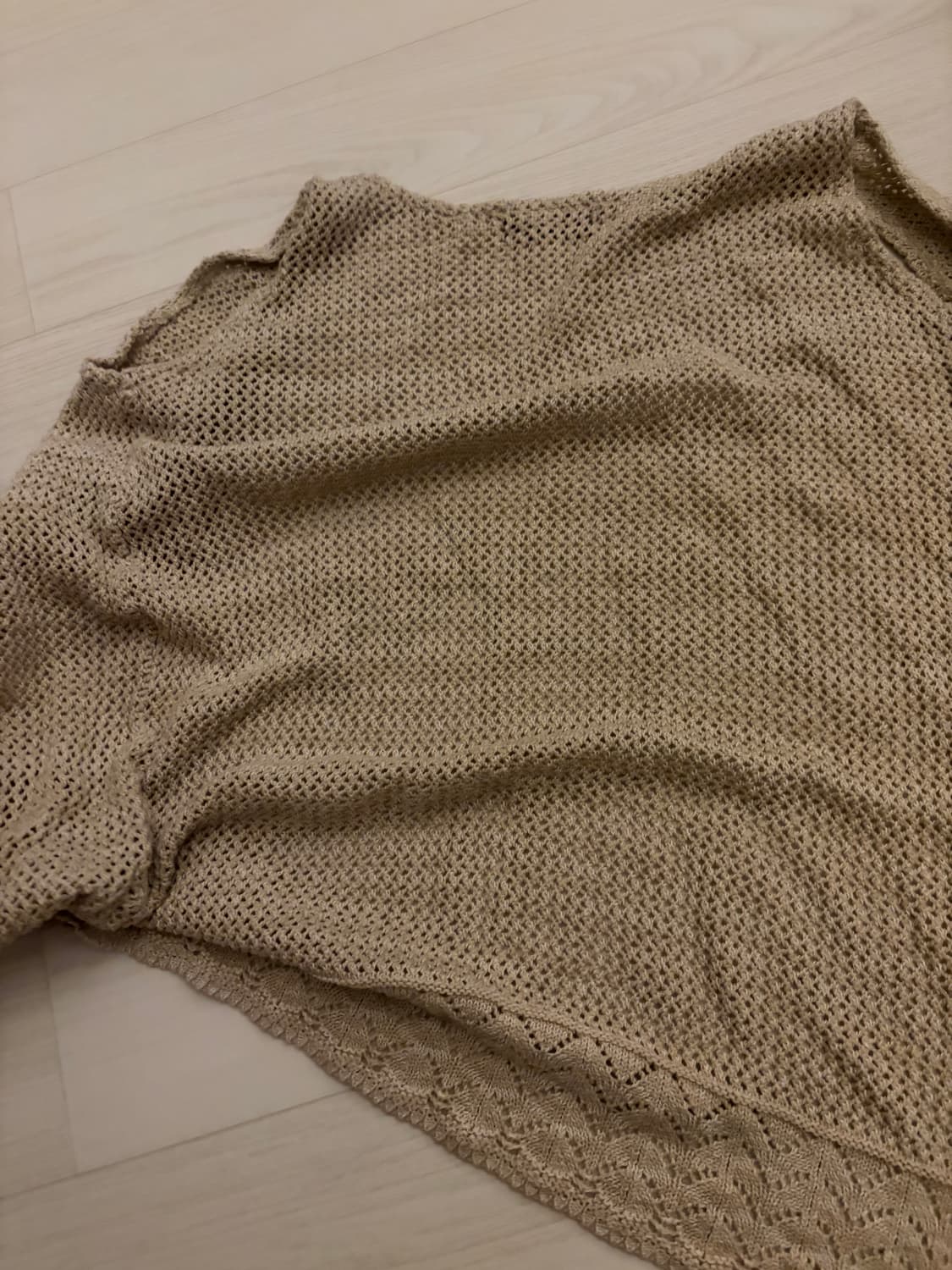 Knit long vest 상품이미지5